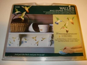 Wallies 25 Hummingbird Pre-Pasted Wallpaper Cut  - Picture 1 of 4