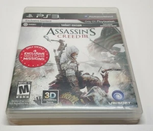 Assassin's Creed III (Sony PlayStation 3) [Target Edition Exclusive] CIB - Picture 1 of 4