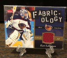 KARI LEHTONEN 2006-07 NHL FLEER FABRICOLOGY #F-KL