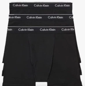 Calvin Klein Mens Underwear Black 3 Pack Size L NWT - Picture 1 of 8