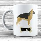 Personalised German Shepherd Design With Dogs Name Mug Gift Present Tea Coffee
