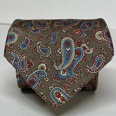 Галстук FREEDOM Of London 100% шелк мужской темно-серый галстук сделано в США B2 - Изображение 1 из 4