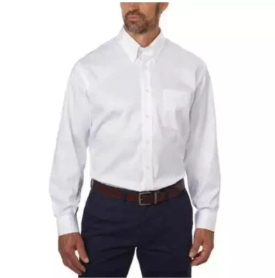 Kirkland Signature Men's 18x33 Traditional Fit Non Iron Button Down Cotton Shirt - Image 1 of 4