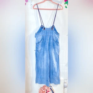 Anthropologie Pilcro and the Letterpress Blue Denim Garment Sz S - Picture 1 of 9