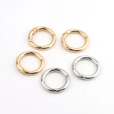 10PCS Spring Coil Handmade Luggage Accessories Spring Buckle Hanging Buckle - Image 1 of 4
