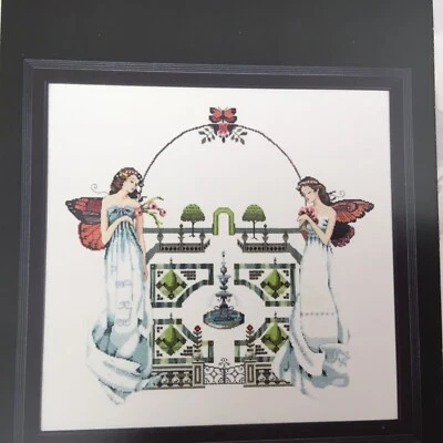 Nora Corbett "Spring Topiary Garden" MD110 Cross Stitch Pattern Mirabilia NEW - Image 1 of 4