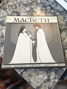 rare opera LP set Verdi Macbeth live 1982 Bruson Dimitrova Veronelli - Picture 1 of 2