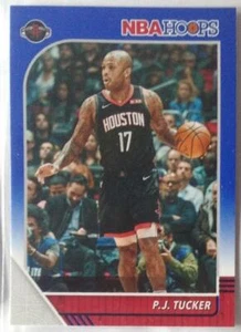 P.J. TUCKER 2019-20 Panini HOOPS BLUE parallel RETAIL EXCLUSIVE Rockets - Picture 1 of 1