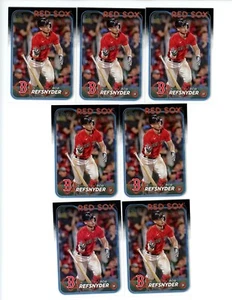 2024 Topps ROB REFSNYDER  Base Card Lot x 7 BOSTON RED SOX # 415 - Picture 1 of 1