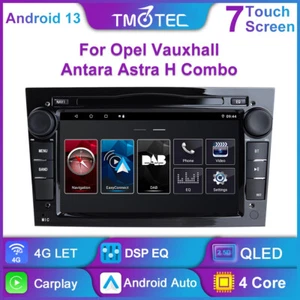7'' Android13 Car Stereo 3+32GB GPS Nav 4G For Opel Corsa Zafira Astra CarPlay - Picture 1 of 18
