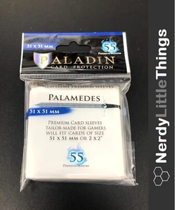 Paladin PALAMEDES Sleeves - 51mm x 51mm - For Kingdom Death Monster Gear Cards - Picture 1 of 4