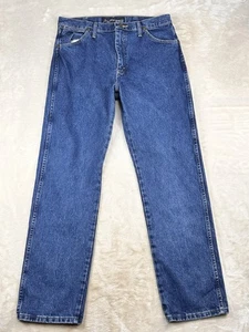 Wrangler George Strait Jeans Herren 32x32 Blau Denim Cowboy Schnitt Kollektion 13MGSHD - Bild 1 von 8