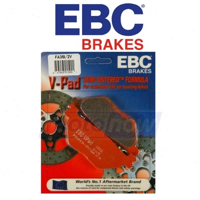 EBC Rear Semi-Sintered V Brake Pads for 2008-2014 Yamaha XV19CS Raider S - xq - Image 1 of 4