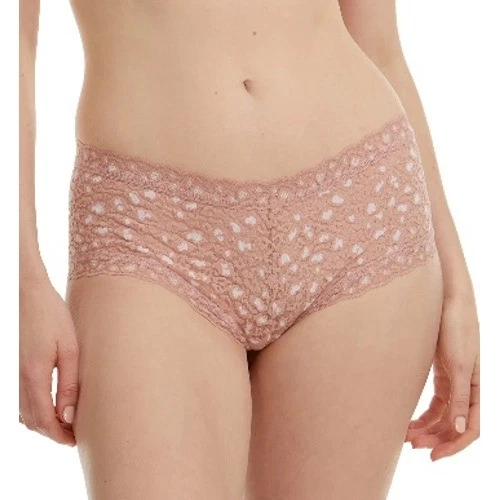 Hanky Panky Bragas Leopardo Boyshorts Encaje Rosa Blanco Talla M Foto 1 de 4
