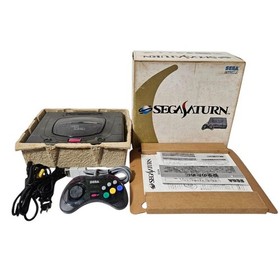 Sega Saturn Console Skeleton HST-0021 with Box Tested