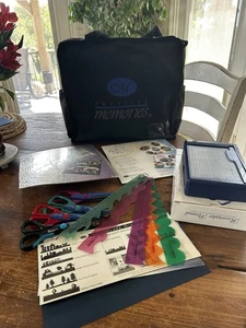 Creative Memories Scrapbooking Lot - Large Bag, Scissors, Cutter -cutting System - Picture 1 of 9
