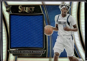 2023-24 Panini Select #RJS-OP Olivier-Maxence Prosper Jumbo Rookie Swatches - Picture 1 of 2