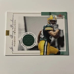 2001 Fleer Genuine Football Robert Ferguson GU Jersey Ser# 836/1000 RC Card #136 - Picture 1 of 3