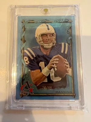 2023 Topps Composite Allen & Ginter Peyton Manning #406 Blue /99 Colts - Image 1 of 2