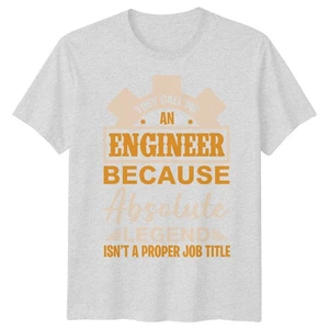 Engineer Job Title Occupations Herren T-Shirt Absolute Legend Tee - Bild 1 von 43