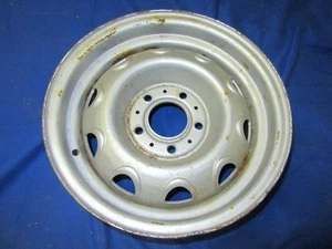 70 & Up Mopar Rally 14" Wheel 5 Bolt 4.5" Bolt Spacing 6" Width 4" Backspacing - Picture 1 of 12