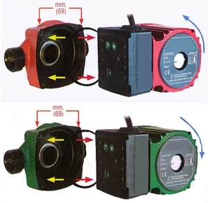 Hocheffizienz-Pumpenkopf passend f. Grundfos Wilo Heizungspumpe Austausch - Bild 1 von 7