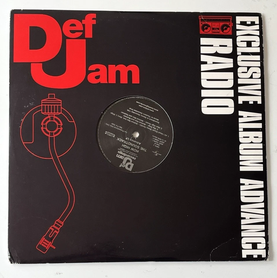 Redman Method Man Various- How High The Soundtrack x2 LP Exclusive Album Advance - Image 1 of 4