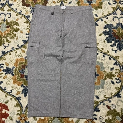 Vintage Calvin Klein Cargo Pants Mens 40 Wool Blend Hong Kong Rare Archive - Image 1 of 4