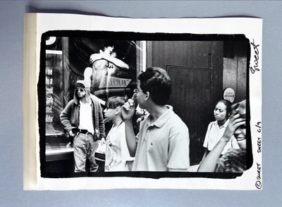 Nirvana - Kurt Cobain - Stephen Sweet SIGNED ORIGINAL  - Proof PHOTO - NYC 1993 - Image 1 of 4