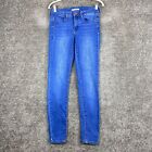 So Low Rise Ultimate Jegging Jeans Women's Size 5 Blue Whisker Dark Wash