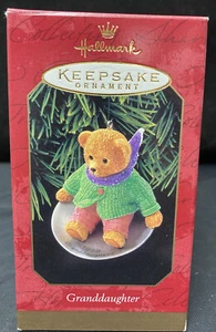 Adorno Hallmark Keepsake Nieta 1999 De colección - Imagen 1 de 4