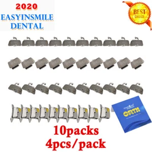 40Pcs Dental Bondable Buccal Molar Tube Non-convertible For Orthodontic Brackets - Picture 1 of 9