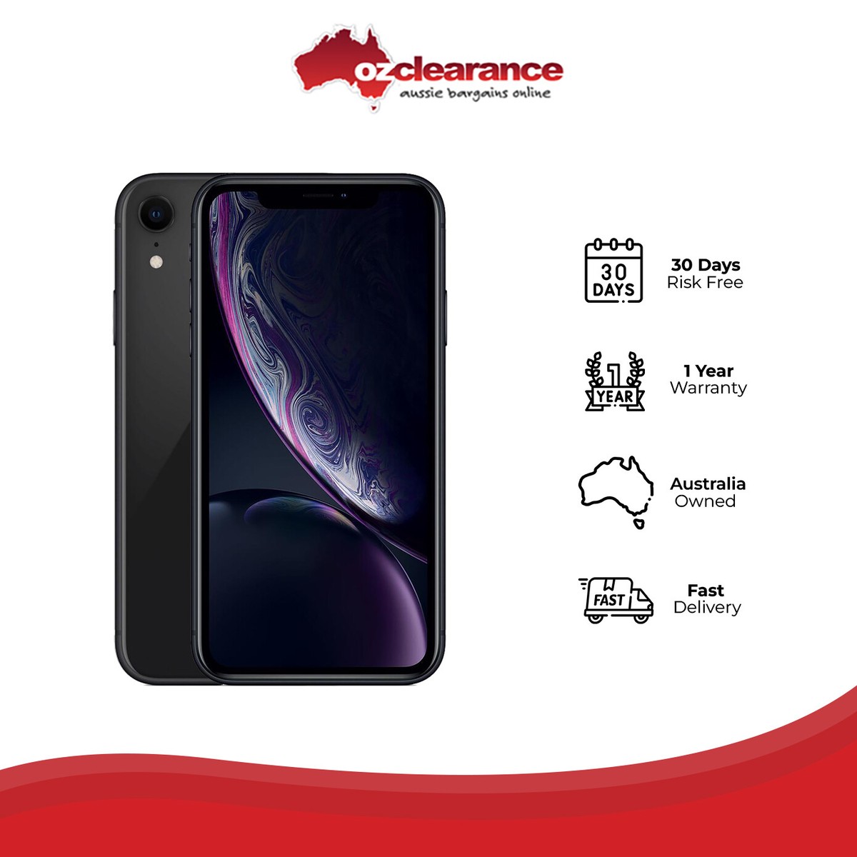 iPhone XR Black 64 GB au 価格