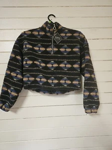 zaful forever womens jumper Zip Crop size Small new free post - Picture 1 of 4