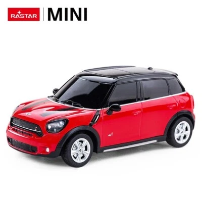 1/24 Rastar Mini Cooper RC Car Red - Image 1 of 3