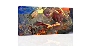 Attack On Titan III - CANVAS OR PRINT WALL ART - Picture 1 of 2