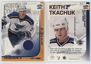 2003-04 Pacific Authentic Game-Worn Jerseys Keith Tkachuk #33