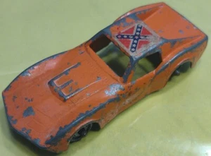 Vintage Midgetoy 1969 Chevrolet Corvette Stingray Orange C3 Metal Diecast Car ๐ - Picture 1 of 7