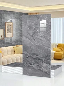 10pcs 23.6"x11.8" Marble Peel and Stick Waterproof Wall Panels (19.4 Sq. Ft. ... - Picture 1 of 6