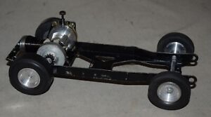 Vintage Cox Gas Powered Tether Car Frame with .049 Thimble Drome Engine Motor