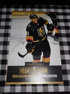Jonathan Marchessault Signed Vegas Golden Knights Gameday Poster 5/3/24 - Picture 1 of 1
