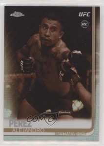 2019 Topps Chrome UFC Sepia Alejandro Perez #42 Rookie RC