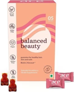 AN Hair Growth Gummies with Keranat Biotin Hair Gummies (5 Gummies) - Picture 1 of 3