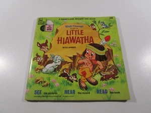 Disco y libro Disneyland - Historia de Little Hiawatha 33 1/3 juego largo DE COLECCIÓN - Imagen 1 de 6