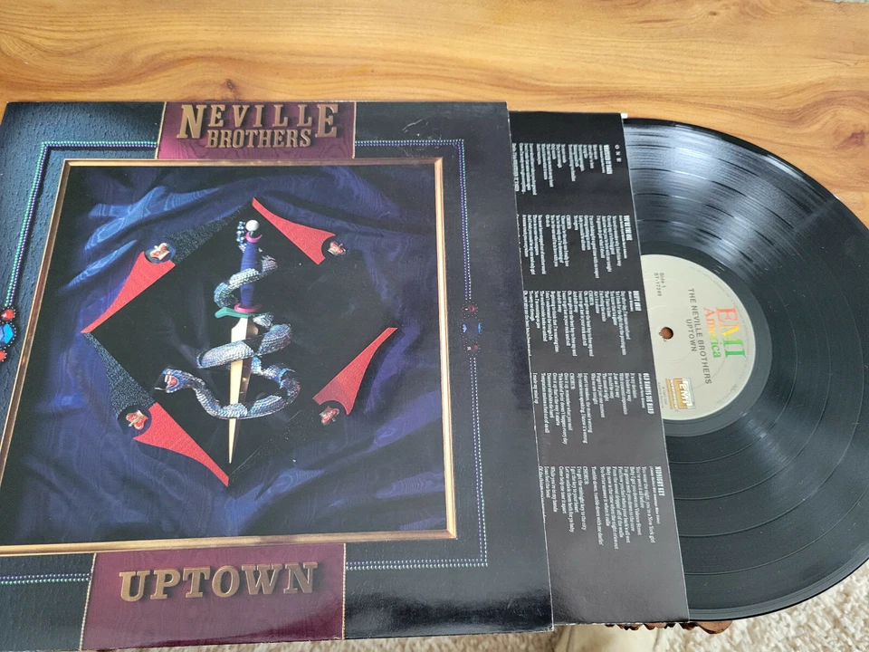 THE NEVILLE BROTHERS-UPTOWN 1987 EMI AMERICA LP ST-17249 Like New - Image 1 of 1
