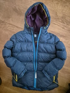 BAKER BY TED BAKER HOODED PUFFER JACKET 8 YEARS LINED - Picture 1 of 8