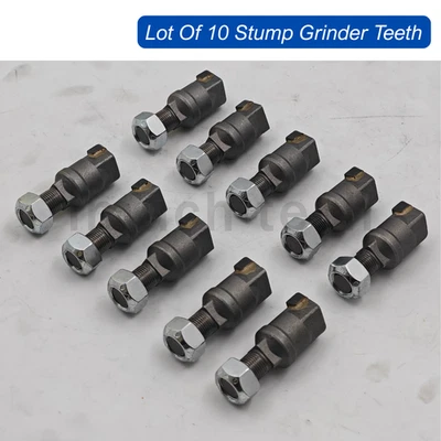 IMACHOICE Lot Of 10 Stump Grinder Teeth 04501311 for Carlton 5014 7015 7500 7015 8018 NEW