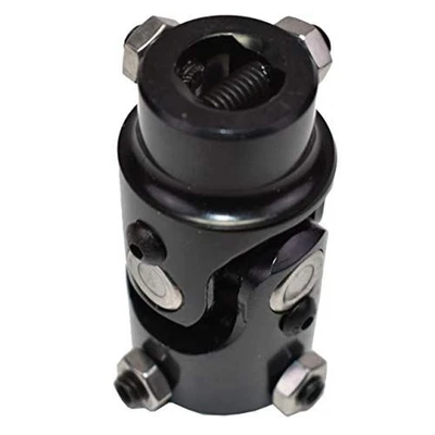 Yugos de acero forjado eje de dirección junta en U universal - acero inoxidable negro Foto 1 de 4