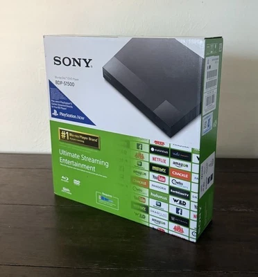 Sony BDP-S1500 Blu-ray Disc Player - Black Factory Sealed - Image 1 of 4