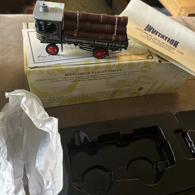 Matchbox Collectibles YAS 09-M 1929 Garrett Steam Wagon - Rainford - Image 1 of 4